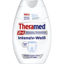 Zahncreme - Theramed Zahncreme und Mundspülung Intensiv Weiß 75ml  Drogeriedepot.de