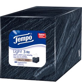 Tempo Taschentuchbox Light sortiert 3-lagig, 70 St